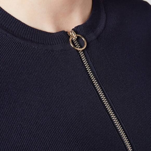 Ted Baker NWT 1/4 Zip Ionaaa Mock Slip Midi Dress Blue Navy Size 1 (US 0-2) - Picture 3 of 14